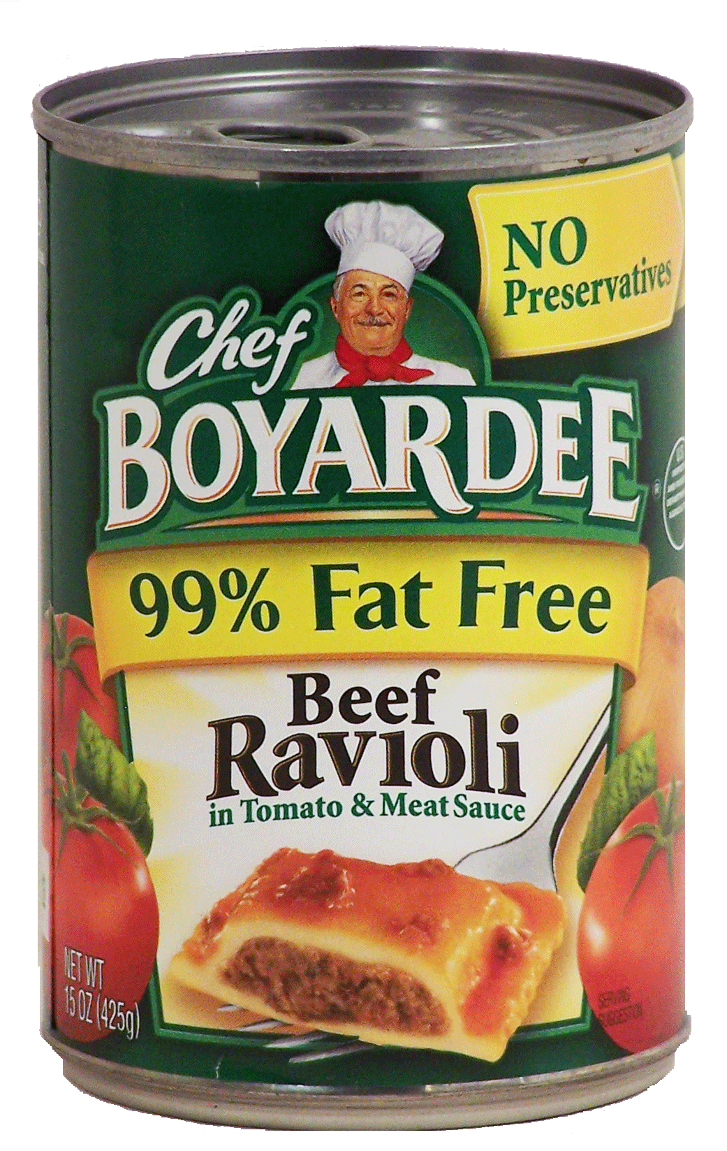 Chef Boyardee Ravioli beef in tomato & meat sauce 99% fat free Full-Size Picture